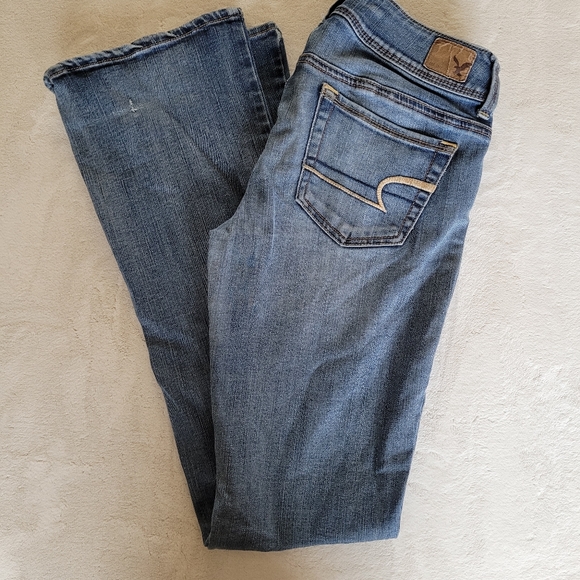 American Eagle Lowrise Kick Boot Jeans - Picture 2 of 4